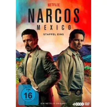 DVD film Narcos: Mexico. Staffel.1, 4 DVD – Andrés Baiz,Michael Peña,Diego Luna (DE)