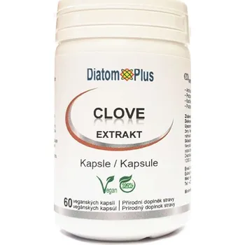 DiatomPlus Hřebíček - Clove EXTRAKT 10 : 1 veganské kapsle 60ks