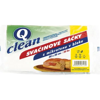 Sáček na potraviny Q-Clean sáčky mikrotenové 200x300 mm 50 ks