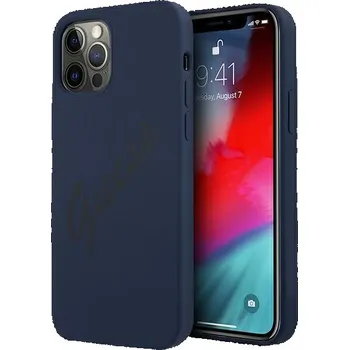 Pouzdro na mobilní telefon Pouzdro Guess Vintage silikon iPhone 12 Pro Max