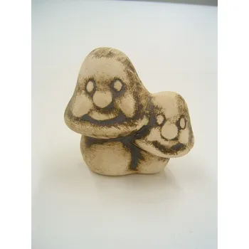 Zahradní dekorace Keramické 2 houby menší