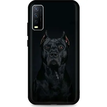 Pouzdro na mobilní telefon Kryt Vivo Y11s silikon Dark Pitbull (obal neboli pouzdro na Vivo Y11s)