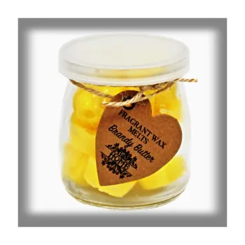 AW HOME "SOYA" Aromavosky ve skle 16 ks Brandy butter 250g