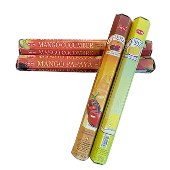 Čajovna Top textil Vonné tyčinky - ovocné vůně Vůně: Peach