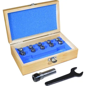 Kleštinový upínač 20x100 mm vč. kleštin ER16 10ks