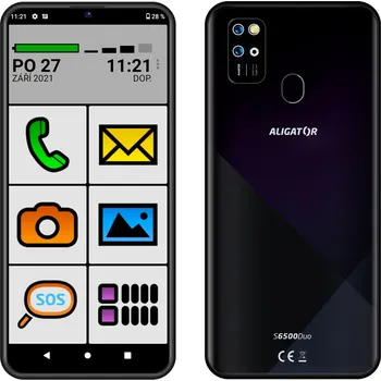 ALIGATOR S6500 Senior Mobilní telefon ALIGATOR S6500 Senior