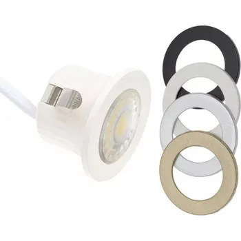 Bodové svítidlo Nábytkové LED svítidlo S3W-38 mini, Vyzařovaná barva Teplá bílá