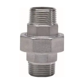 Fitinka GEBO Nerezové šroubení MM přímé, ploché těsnění Velikost: 1/2”