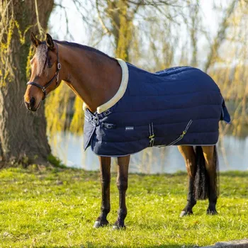 Deka pro koně BUSSE Deka stájová Polaris BUSSE, 200 g, navy Délka zad: 125 cm
