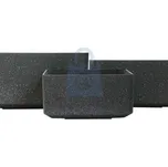 Květináč Industrial Square 43 x 22 x 43, balení 1 ks