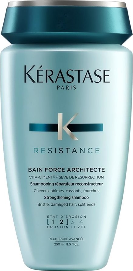KÉRASTASE Résistance Bain De Force šampon pro křehké, lámavé vlasy 250ml