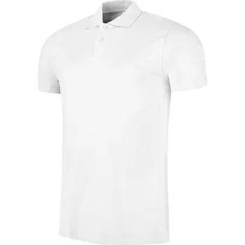 Pánské tričko Polokošile pánská Single Jersey hladký úplet bílá Weston L