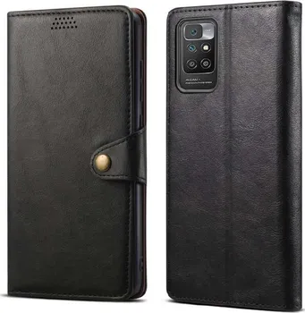 Pouzdro na mobilní telefon Lenuo Leather pro Xiaomi Redmi 10 černé