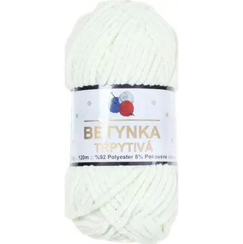 Příze Příze Betynka třpytivá, 408, smetanová