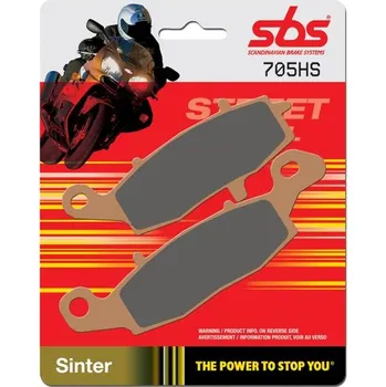 Brzdová destička Brzdové destičky SBS MOTO