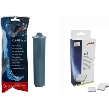 Filtr do kávovaru Jura Smart Claris + Jura odvápňovací tablety 3 x 3 ks