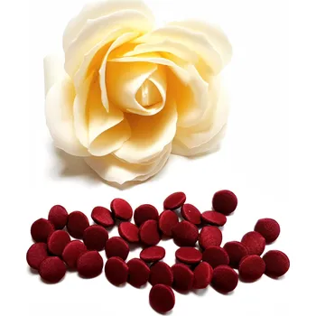 Knoflík Potažený knoflík - bordó