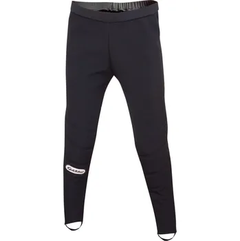 Cyklistické oblečení Cycloschein CycloscheinART 405 Cyklokalhoty dětské, dlouhé, zateplené, šle, černé - 140