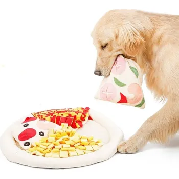 Hračka pro psa DogLemi čmuchací kobereček Pizza 50cm