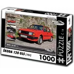 Retro-auta Škoda 120 GLS 1984 1000 dílků