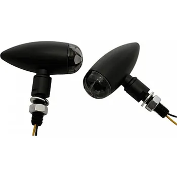 Osvětlení pro motocykl HIGHSIDER LED Micro-Bullet blinkr černý