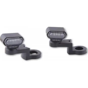 Osvětlení pro motocykl HIGHSIDER LED moto blinkr s CNC držákem TYP 1