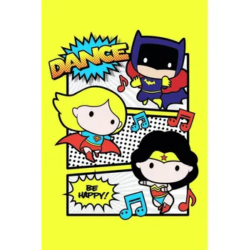 Plakát Plakát, Obraz - Justice League - Dancing Chibi
