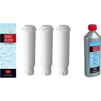 Filtr do kávovaru Nivona NIRF 700 Claris vodní filtr 3 ks + NIRK 703 odstraňovač vodního kamene 500 ml