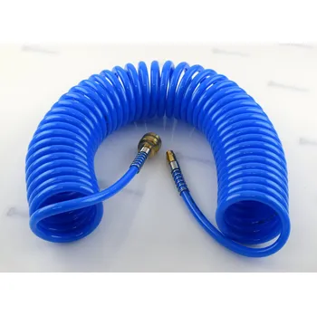 Příslušenství ke kompresoru Spojovače.cz Spirálová natahovací hadice 10 m, průměr 10/6,5 mm, Spojovače