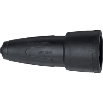 Elektrická zásuvka Merten 172991 zásuvka plnogumové 230 V černá IP20