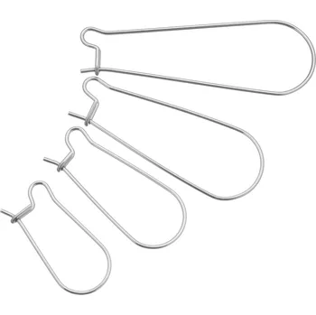 Materiál na výrobu šperku Šperky4U Ocelové náušnicové zapínání - 1 kus - OK1042-25