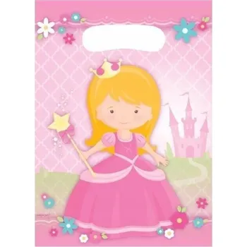 Dárková taška Amscan Dárkové tašky princezna 8 ks
