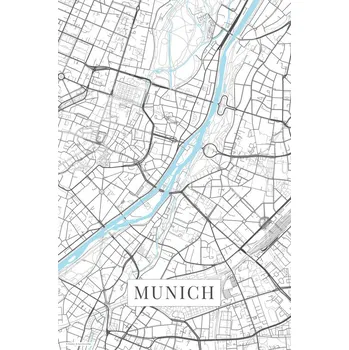 Plakát Plakát, Obraz - Munich white