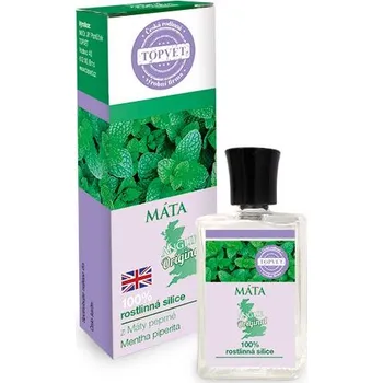 Vůně do bytu TOPVET Máta 100% silice 10 ml