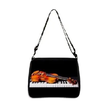 Dívčí kabelka na rameno - potisk housle