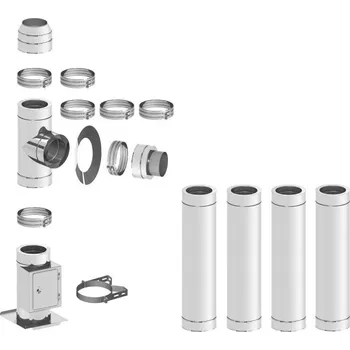 Komín KOMINEX CZ KOMINEX komínová sestava délka 5,3 m 1,0/150/35