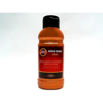 Výtvárné potřeby Koh-i-noor Barva akrylová 500ml bronzová Koh-i-noor 1627/0840 219