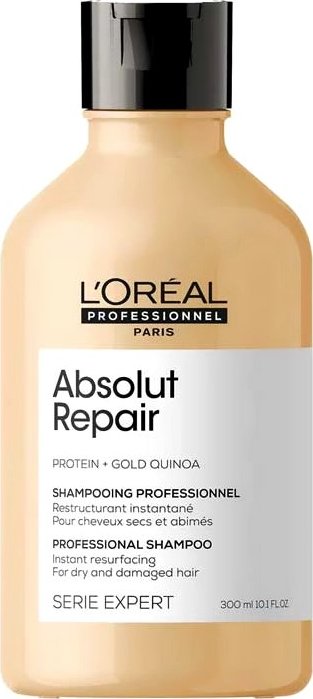 Loreal Expert Absolut Repair Gold Quinoa + Protein šampon pro suché poškozené vlasy 300ml