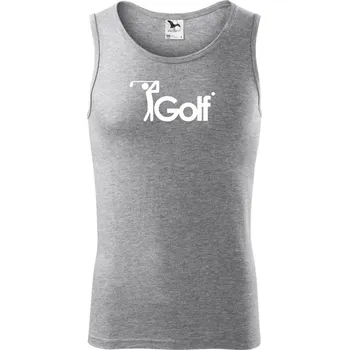 Golfista - Tílko pánské Core - M ( Tmavě šedý melír )