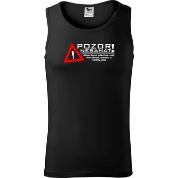 Pozor nesahat - moje žena - Tílko pánské Core - XL ( Černá )