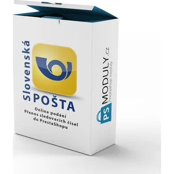PrestaShop modul Slovenská pošta - Online podání - přenos sledovacích čísel do Presty