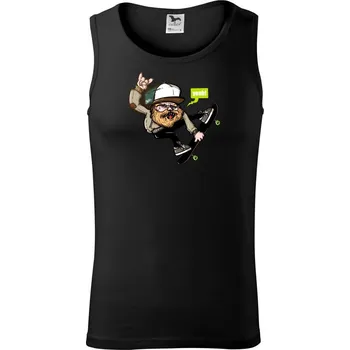 Skate lumberjack - Tílko pánské Core - 2XL ( Černá )