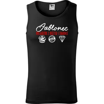 Pánské termoprádlo Jablonec město s tradicí - Tílko pánské Core - S ( Černá )