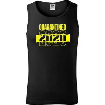 Pánské termoprádlo QUARANTINED - Tílko pánské Core - 2XL ( Černá )