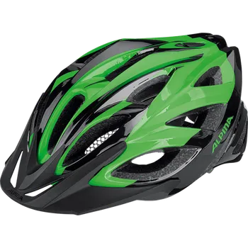 Cyklistická přilba Alpina Seheos black-green Velikost: 51-56