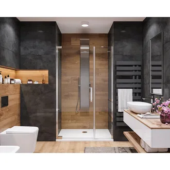 Sprchové dveře Aquatek PARTY B7 125 sprchové dveře do niky jednokřídlé 123-127 cm