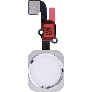 iPhone 6S flex pásek středového tlačítka bílý