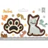 Vykrajovátko Decora 0255210 kočička s tlapkou 2 ks