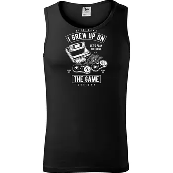 Grew Up On The Game - Tílko pánské Core - XL ( Černá )