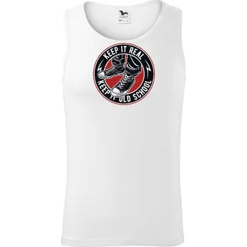 Keep It Old School - Tílko pánské Core - L ( Bílá )